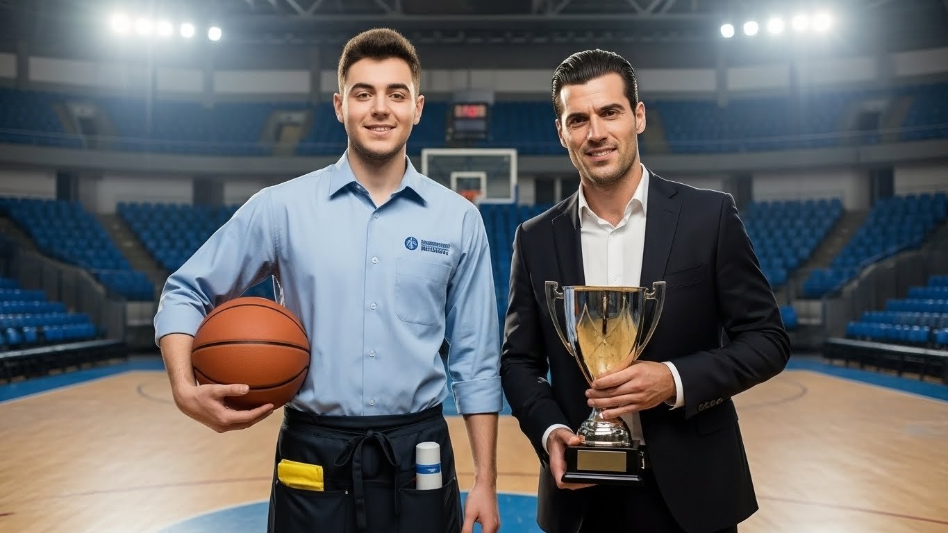 Un entrenador y un jugador de baloncesto Reflexión sobre el karma y las lecciones de vida en Zona Prohibida